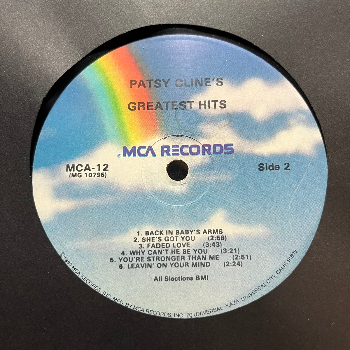 Patsy Cline - Patsy Cline's Greatest Hits (VINYL LP) | USED Very Good Plus (VG+) Very Good Plus Plus (VG++) - COUNTRY / USED *VERY GOOD+*
