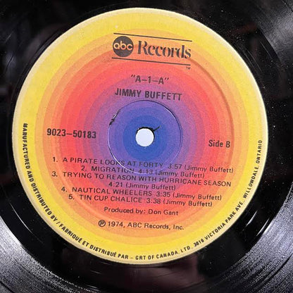 Jimmy Buffett - A1A (CANADA) (VINYL) | Very Good Plus (VG+) Very Good Plus (VG+) - COUNTRY / USED *VERY GOOD+*