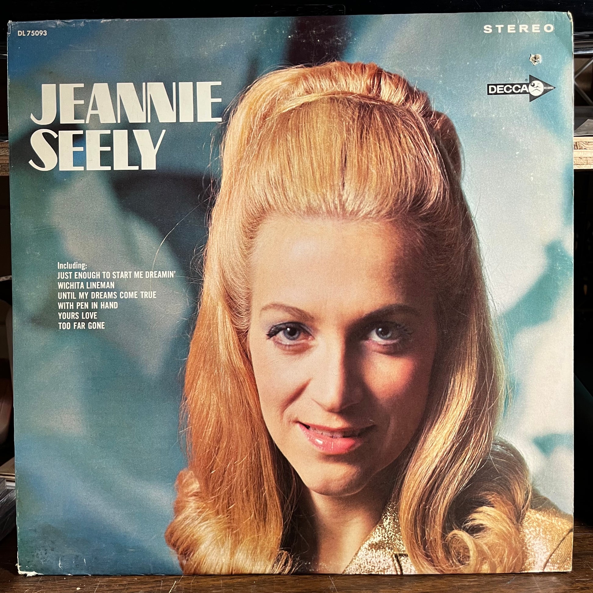 Jeannie Seely (VINYL) | Very Good Plus Plus (VG++) Very Good Plus (VG+) - COUNTRY / USED *VERY GOOD++*