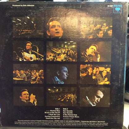Johnny Cash At San Quentin (VINYL) | Very Good Plus Plus (VG++) Excellent (EX) - COUNTRY / USED *VERY GOOD++*