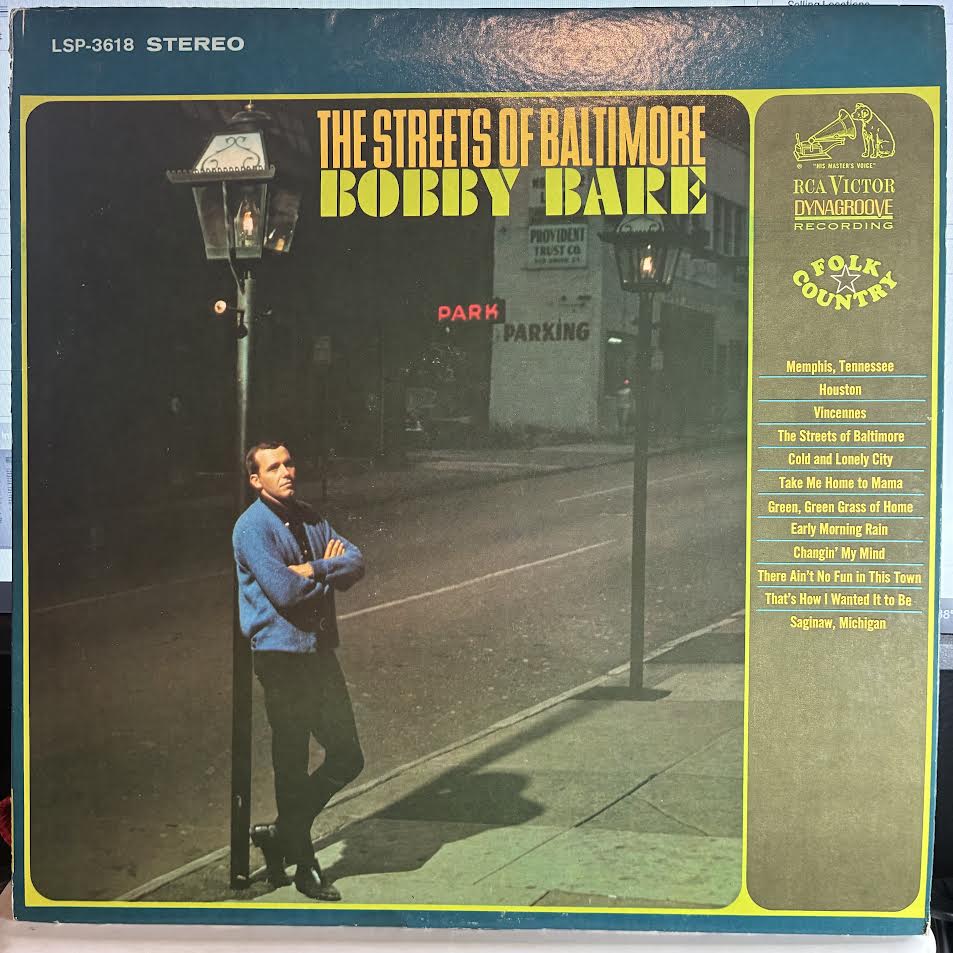 The Streets Of Baltimore (VINYL) | Very Good Plus (VG+) Excellent (EX) - COUNTRY / USED *VERY GOOD+*