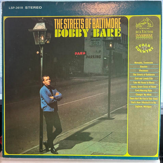 The Streets Of Baltimore (VINYL) | Very Good Plus (VG+) Excellent (EX) - COUNTRY / USED *VERY GOOD+*