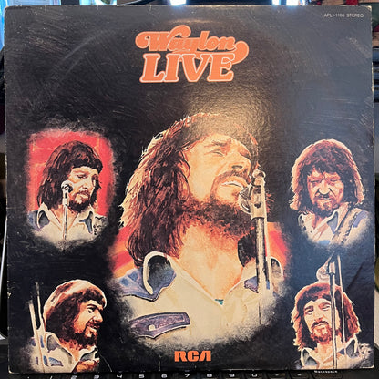 Waylon Jennings - Waylon Live *INDIANAPOLIS* | Very Good Plus (VG+) Very Good Plus (VG+) - COUNTRY / USED *VERY GOOD++*