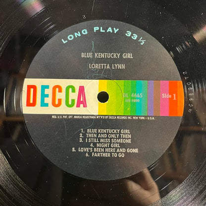 Loretta Lynn - Blue Kentucky Girl | Very Good (VG) Near Mint (NM) - COUNTRY / USED *VERY GOOD*