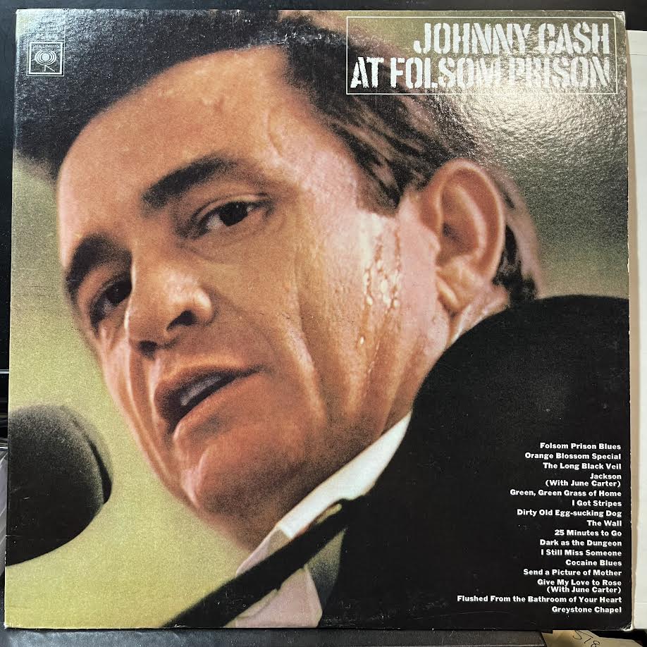 At Folsom Prison (VINYL) | - COUNTRY / USED *VERY GOOD*