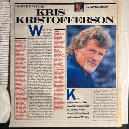 Kris Kristofferson - Who's To Bless And Who's To Blame *EUROPE* | Very Good (VG) Very Good (VG) - COUNTRY / USED *VERY GOOD*