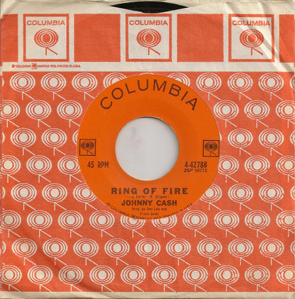 Ring Of Fire (7" VINYL) | Very Good (VG) Generic - COUNTRY / USED *VERY GOOD*