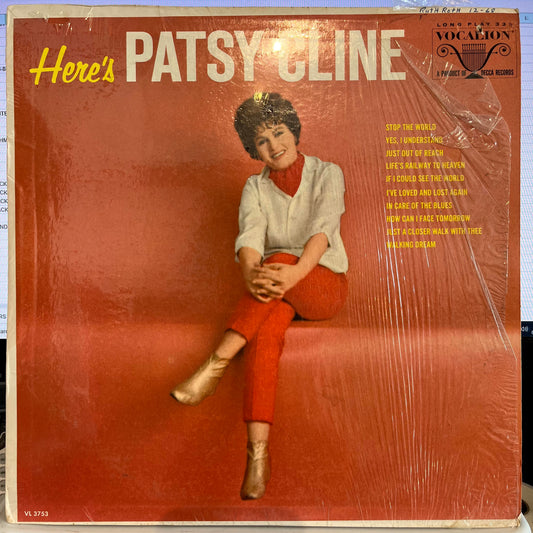Patsy Cline - Here's Patsy Cline | Very Good (VG) Excellent (EX) - COUNTRY / USED *VERY GOOD*