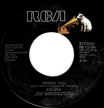 Sylvia (7) - Drifter | Very Good (VG) Generic - COUNTRY / USED *VERY GOOD*