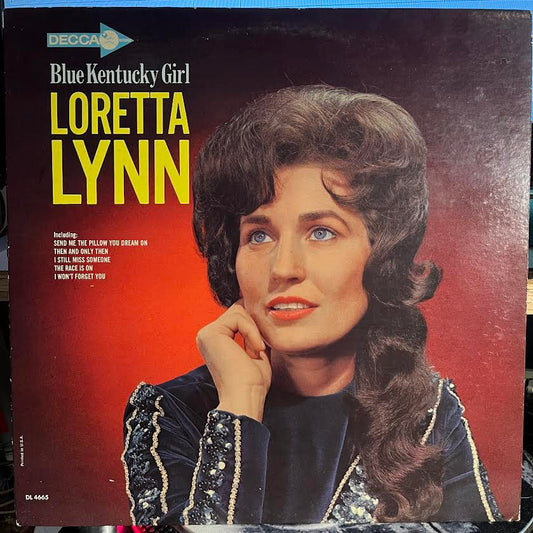 Loretta Lynn - Blue Kentucky Girl | Very Good (VG) Near Mint (NM) - COUNTRY / USED *VERY GOOD*