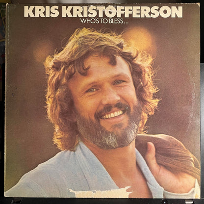 Kris Kristofferson - Who's To Bless And Who's To Blame *EUROPE* | Very Good (VG) Very Good (VG) - COUNTRY / USED *VERY GOOD*