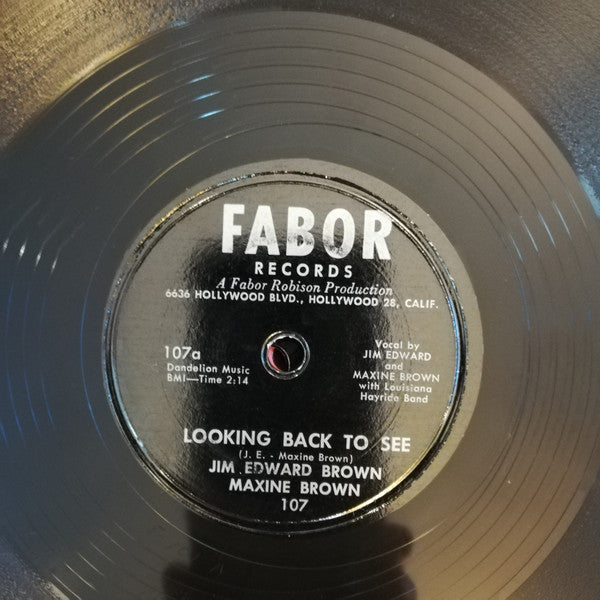 Jim Ed Brown - Looking Back To See / Rio De Janeiro | Very Good (VG) Generic - COUNTRY *VERY GOOD/78RPM*
