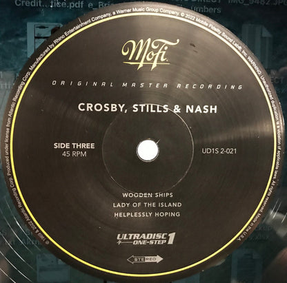 Crosby, Stills & Nash | Mint (M) Mint (M) - FOLK *SEALED/BOX/MFSL*