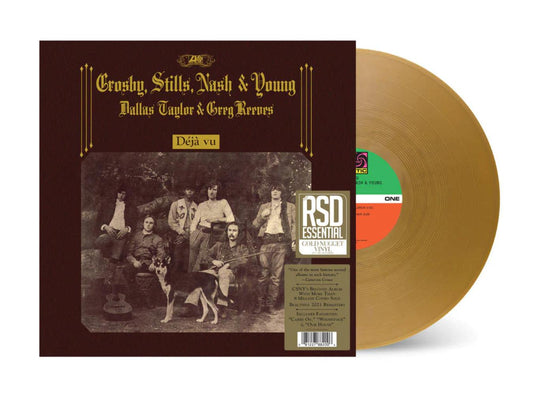 Crosby Stills Nash & Young - Deja Vu (RSD IEX Gold Nugget VINYL LP Rhino RNTH882006) | NEW - FOLK *NEW/COLOR*