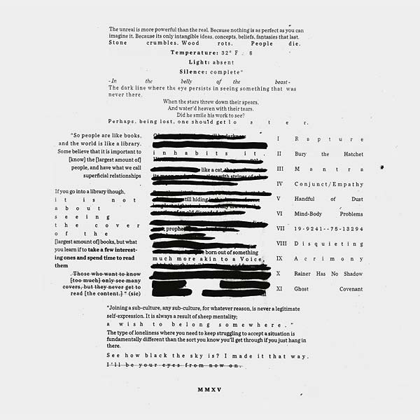 Words Unspoken, Acts Undone |