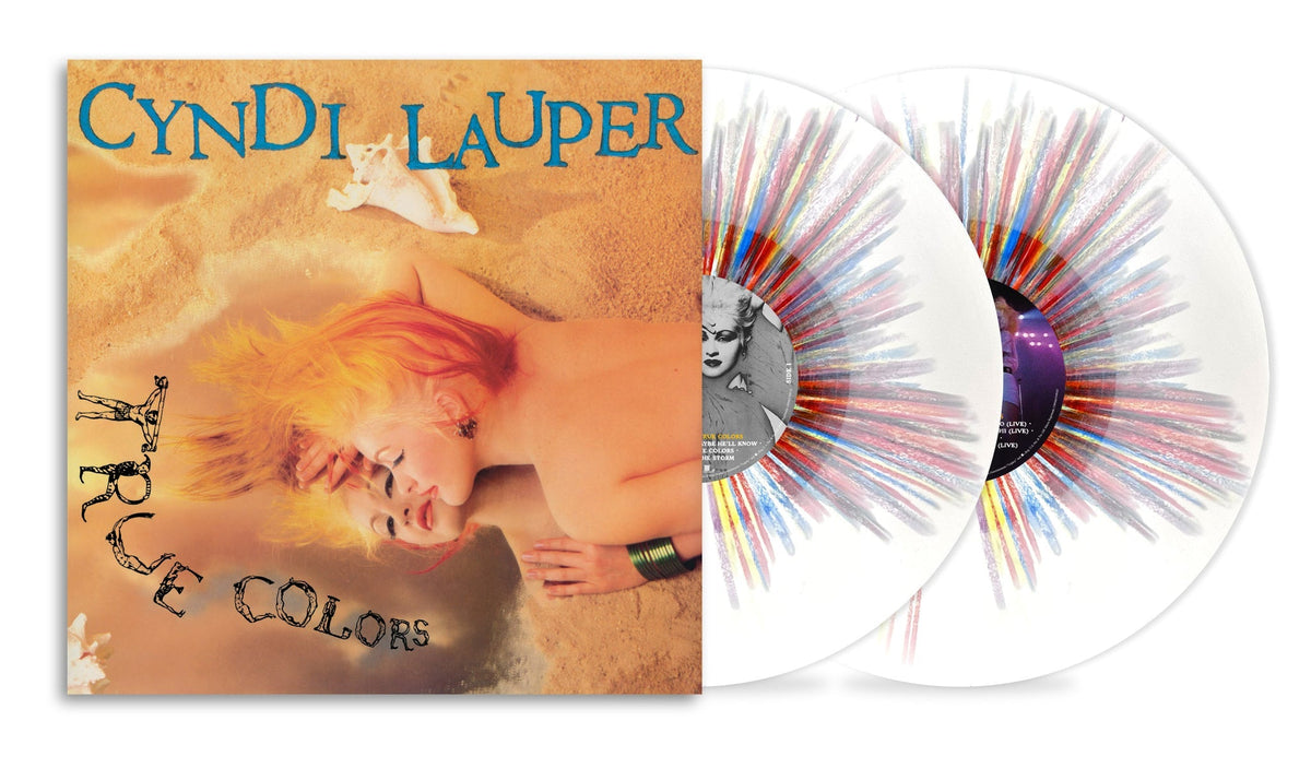 Cyndi Lauper - True Colors (40Th Anniversary) [Rainbow Sprinkle Vinyl] [2LP] |