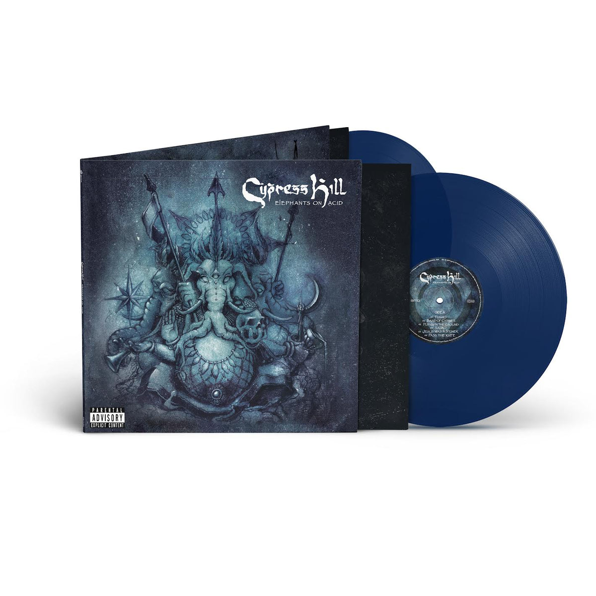 Cypress Hill - Elephants on Acid [Translucent Dark Blue Vinyl] [2LP] |