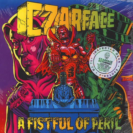 Czarface A Fistful Of Peril Silver Age LP, Album Mint (M) Mint (M)