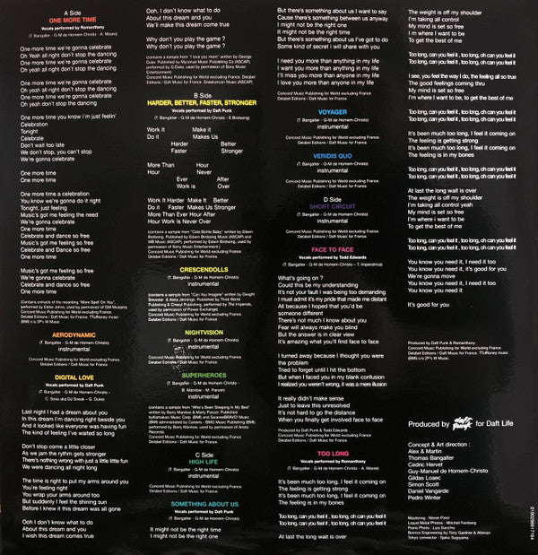 Daft Punk Discovery ADA (6) 2xLP, Album, RE, Gat Mint (M) Mint (M)