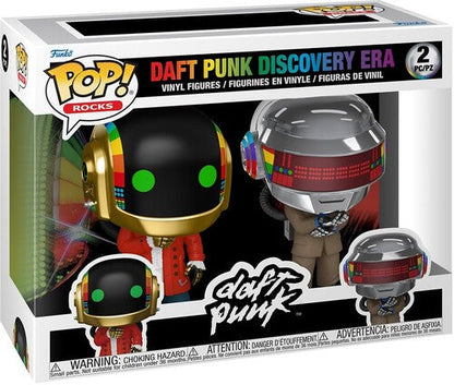Daft Punk - Funko POP! Rocks: Daft Punk - Discovery Era 2-Pack (Vinyl Figure, Collectible, 2 Pack) |