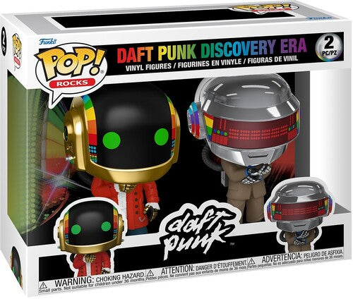 Daft Punk - Funko POP! Rocks: Daft Punk - Discovery Era 2-Pack (Vinyl Figure, Collectible, 2 Pack) |