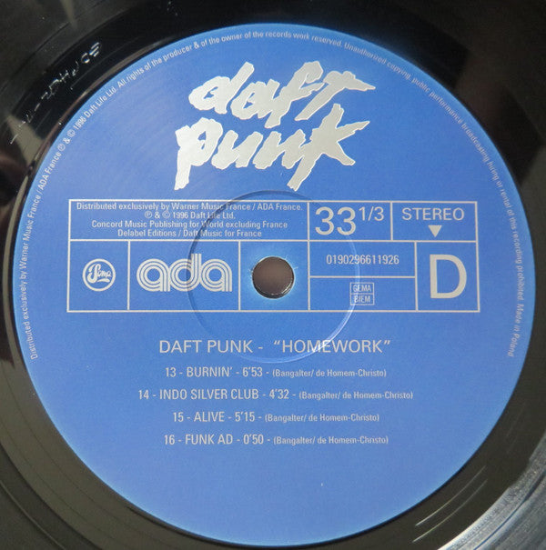 Homework | Mint (M) Mint (M) - HOUSE *SEALED*