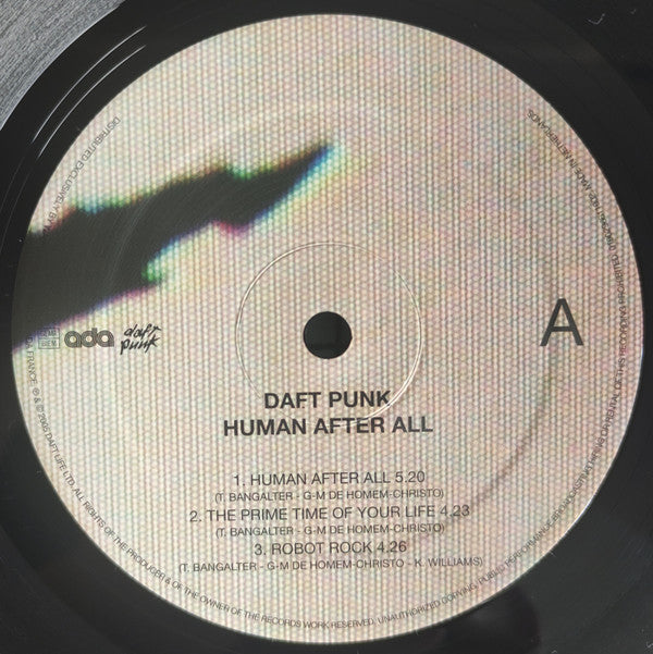 Daft Punk Human After All ADA (6) 2xLP, Album, RE, RP Mint (M) Mint (M)
