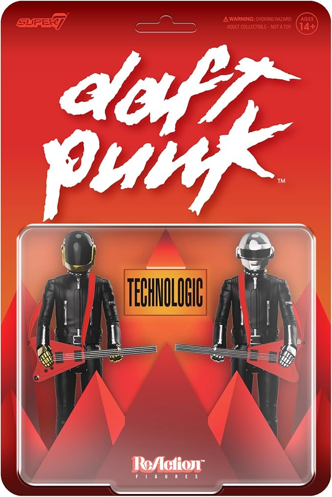 (PRE-ORDER 12/6/25) Super7 Daft Punk Reaction Figures Wave 01 - Human After All Action Figure | - TECHNO *NEW*