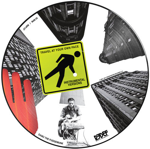 DAMU THE FUDGEMUNK / Y SOCIETY - Travel At Your Own Pace Instrumentals (Picture Disc VINLY LP Redefinition RDF127) | NEW - HIP HOP *NEW/PICTURE DISC*