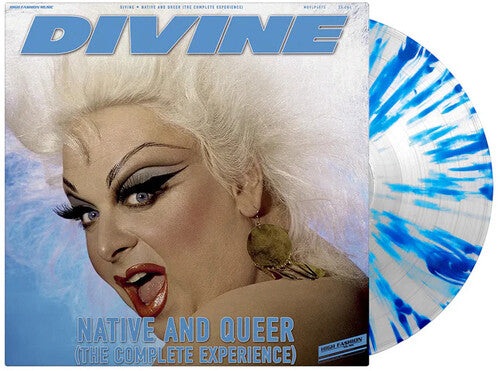 Divine - Native & Queer: The Complete Experience (MOV TRANSLUCENT BLUE SPLATTER VINYL) | Mint (M) Mint (M) - ELECTRONIC *NEW/COLOR*