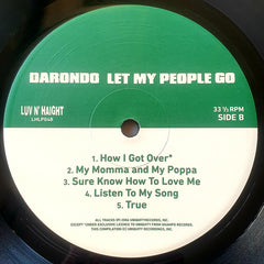 Darondo Let My People Go Luv N' Haight LP, Comp, RP Mint (M) Mint (M)