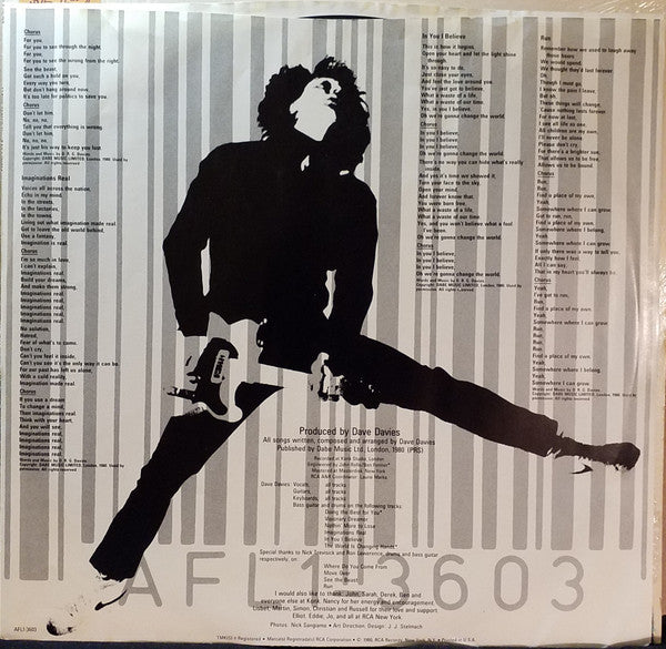 Dave Davies - AFL1-3603 | Near Mint (NM) Near Mint (NM) - ROCK / USED *NEAR MINT*
