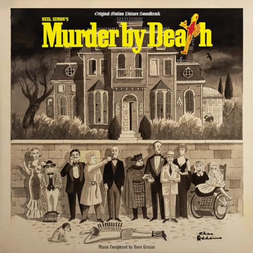 Dave Grusin - Murder By Death (Clear VINYL LP Varèse Sarabande VSD00672) | NEW - SOUNDTRACK *NEW/COLOR