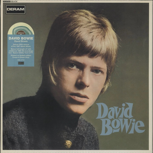 David Bowie - David Bowie (Limited Edition, Cream & Green Swirl Colored Vinyl) (2 Lp's) | - ROCK *SEALED/COLOR*