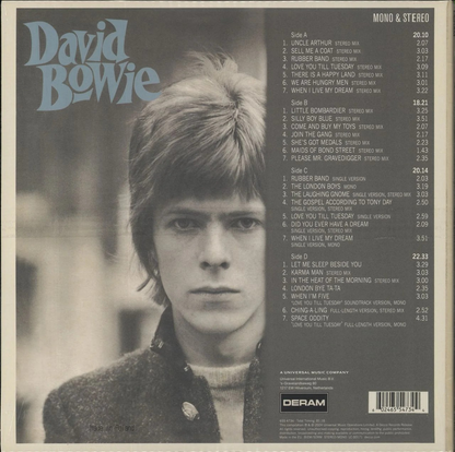 David Bowie - David Bowie (Limited Edition, Cream & Green Swirl Colored Vinyl) (2 Lp's) | - ROCK *SEALED/COLOR*