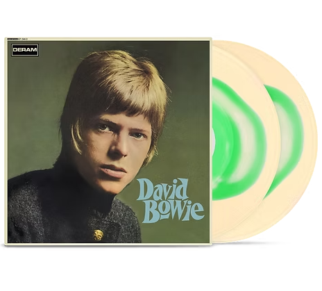 David Bowie - David Bowie (Limited Edition, Cream & Green Swirl Colored Vinyl) (2 Lp's) | - ROCK *SEALED/COLOR*