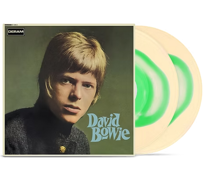 David Bowie - David Bowie (Limited Edition, Cream & Green Swirl Colored Vinyl) (2 Lp's) | - ROCK *SEALED/COLOR*