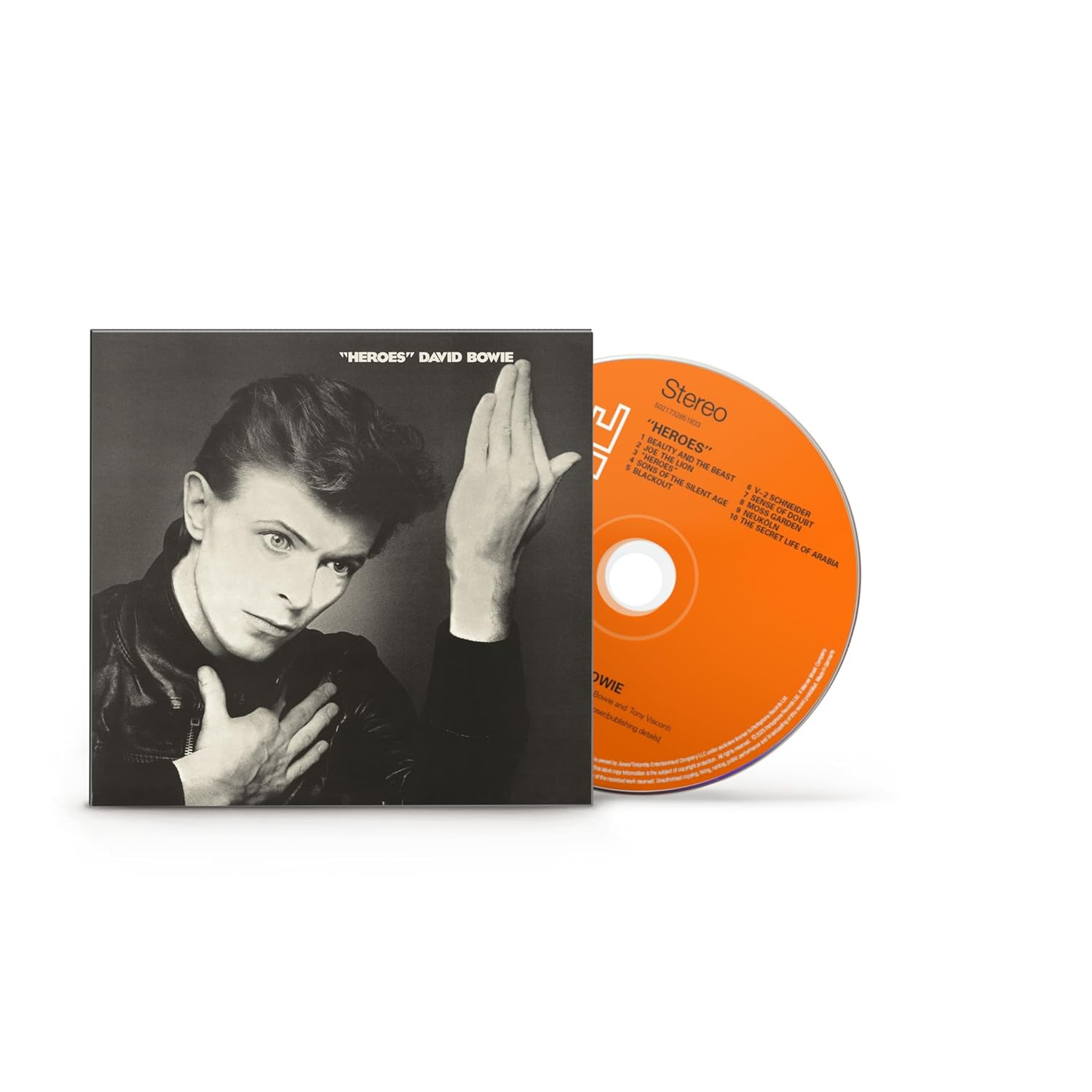 (PRE-ORDER 1/9/26) Heroes (Remastered) [CD] | - ROCK *NEW*