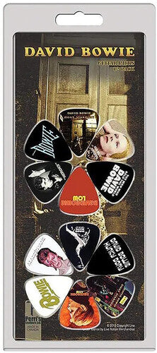 David Bowie - Perri's - David Bowie - Guitar Picks (12 Pack) (Collectible, Guitar Pick) |