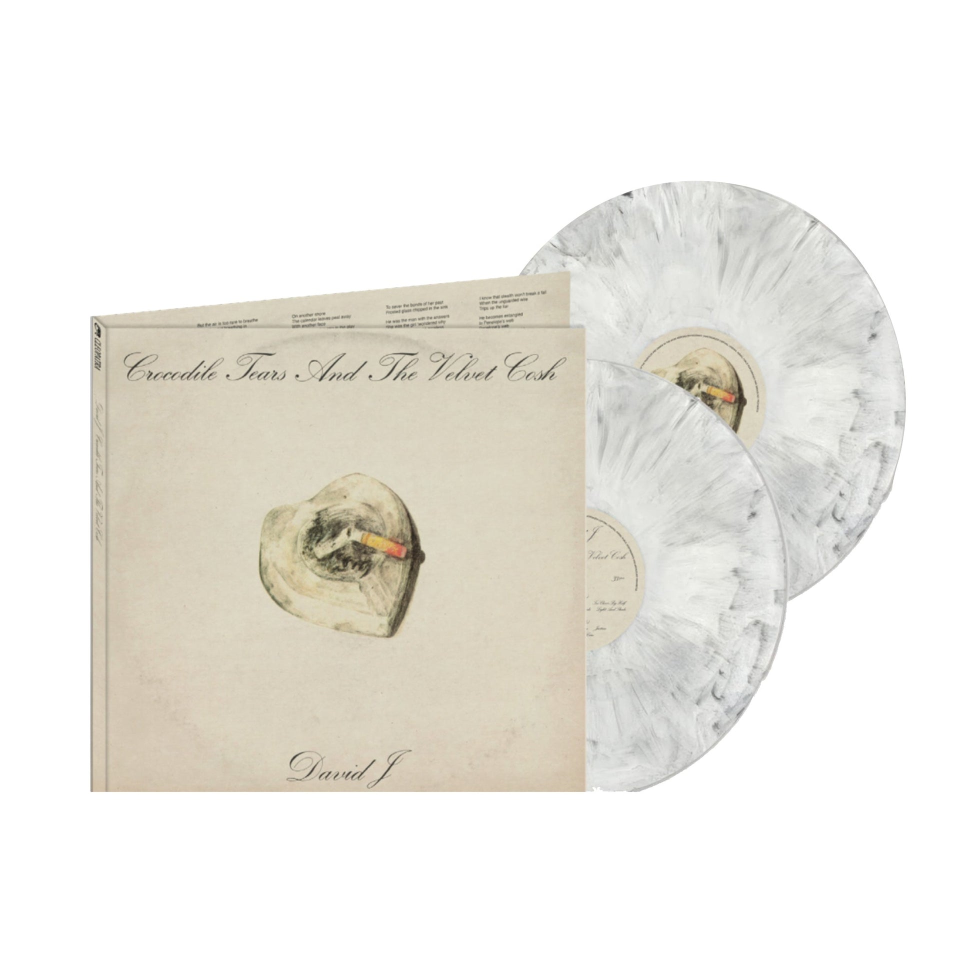(PRE-ORDER 1/9/26) Crocodile Tears And The Velvet Cosh [Limited Edition White Marble Vinyl] [2LP] | - ROCK *NEW/COLOR*