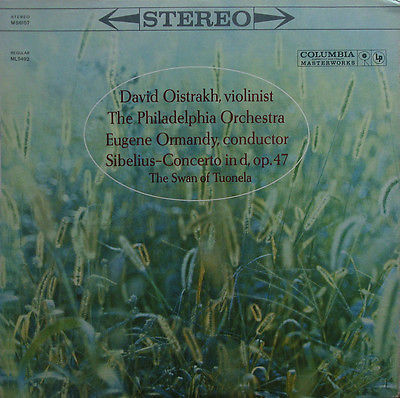 David Oistrakh ‧ The Philadelphia Orchestra / Sibe - Concerto In D, Op. 47 ‧ The Swan Of Tuonela |