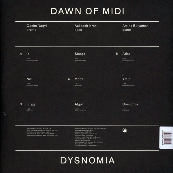 Dawn Of Midi Dysnomia Erased Tapes Records 2xLP, Album Mint (M) Mint (M)