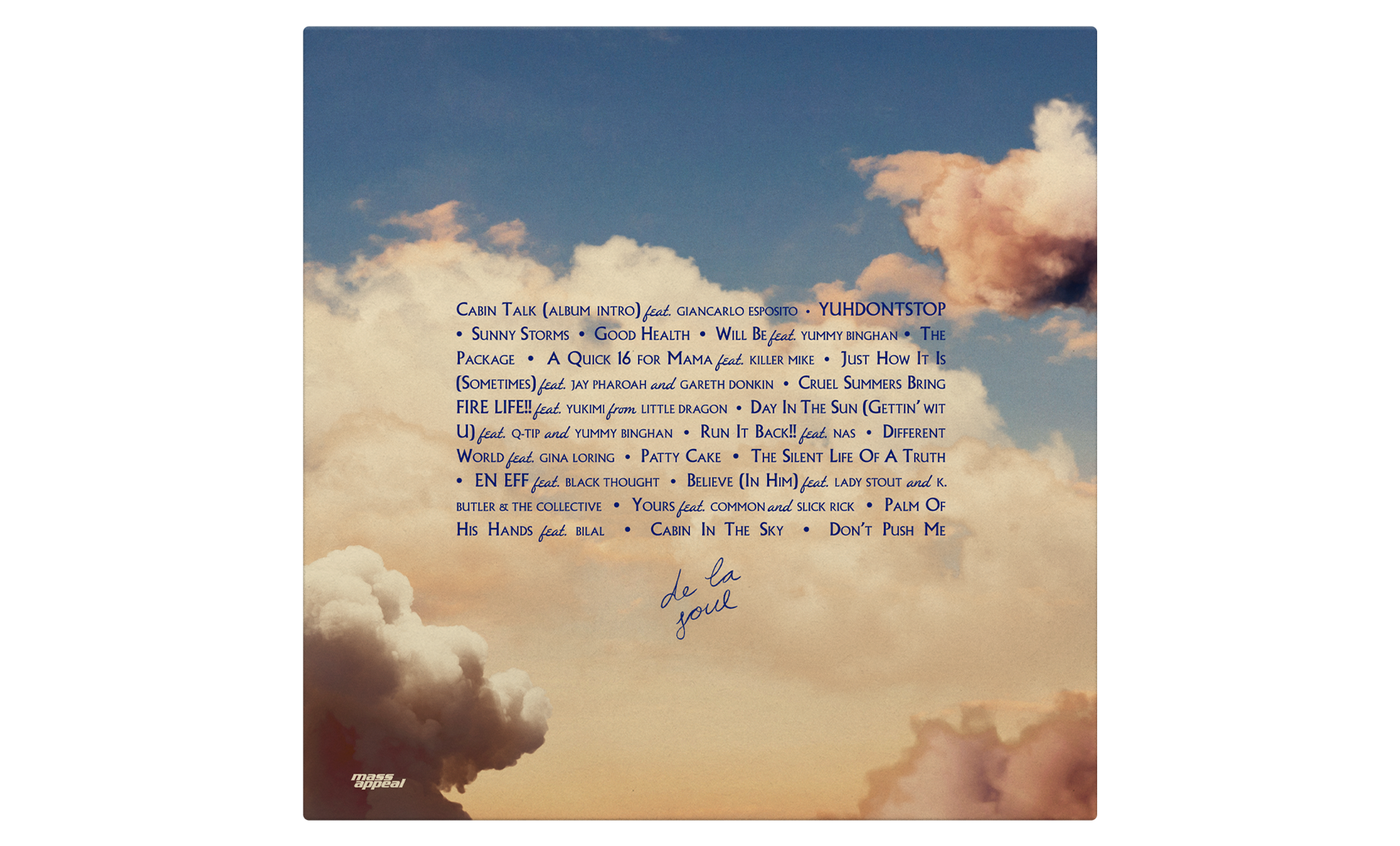 (PRE-ORDER 1/23/26) Cabin In The Sky (Alternate Cover) [Opaque Sky Blue Vinyl] | - HIP HOP *NEW/COLOR*