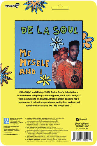 De La Soul - Super7 - De La Soul - ReAction Figures Wv1 - David Trugoy the Dove Jolicoeur (Me, Myself & I) (Collectible, Action Figure) |