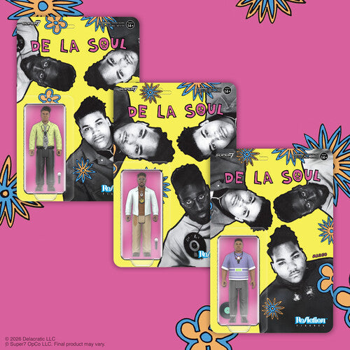 De La Soul - Super7 - De La Soul - ReAction Figures Wv1 - Kelvin Posdnuos Mercer (Me, Myself & I) (Collectible, Action Figure) |