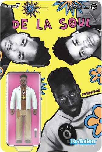 De La Soul - Super7 - De La Soul - ReAction Figures Wv1 - Kelvin Posdnuos Mercer (Me, Myself & I) (Collectible, Action Figure) |