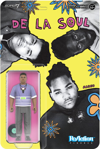 De La Soul - Super7 - De La Soul - ReAction Figures Wv1 - Vincent Maseo Mason (Me, Myself & I) (Collectible, Action Figure) |