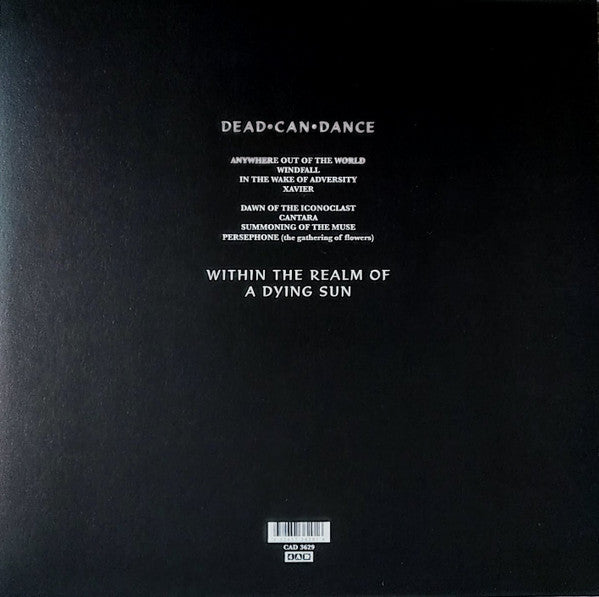 Dead Can Dance Within The Realm Of A Dying Sun 4AD LP, Album, RE, RM, RP Mint (M) Mint (M)