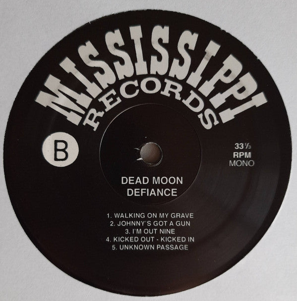 Dead Moon - Defiance (VINYL LP Mississippi MR-091) | Mint (M) Mint (M) - PUNK *NEW*