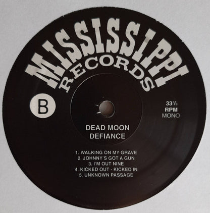 Dead Moon - Defiance (VINYL LP Mississippi MR-091) | Mint (M) Mint (M) - PUNK *NEW*
